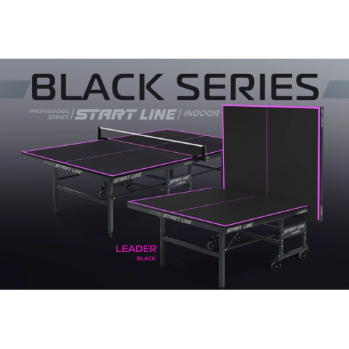 Теннисный стол Start Line Leader Black