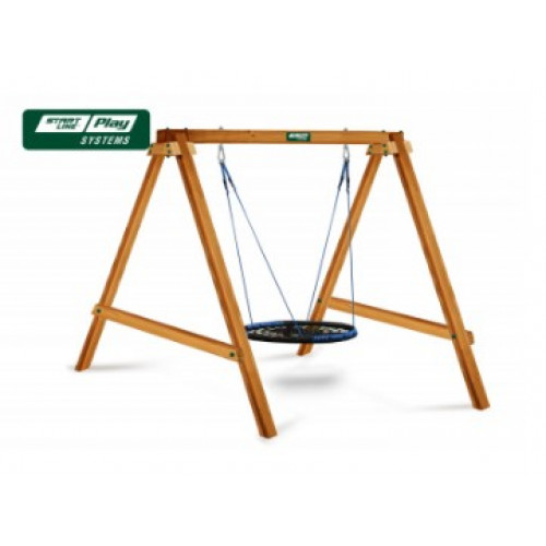 Качели Start Line Systems деревянные + гнездо