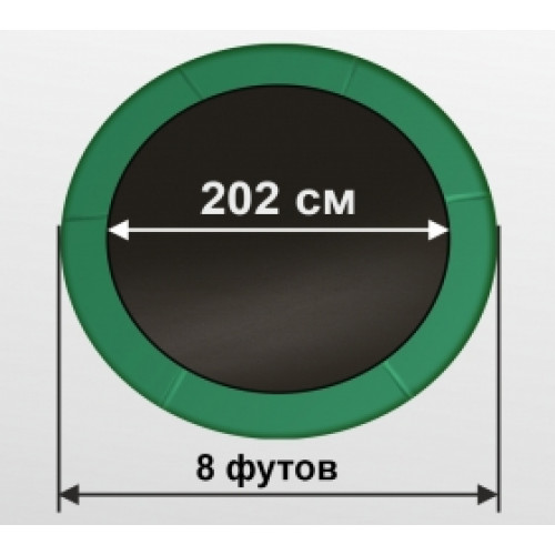 Батут Arland Премиум 8FT 