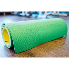 Коврик для йоги и фитнеса Original Fittools Banana Lime
