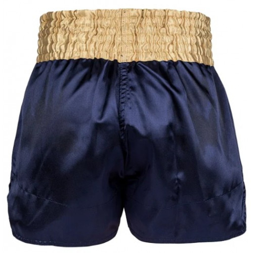 Шорты для тайского бокса Venum Classic Navy Blue/Gold