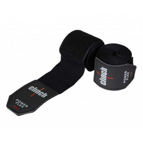 Бинт боксерский Clinch Power Flex Black