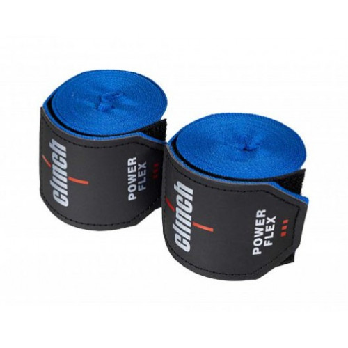 Бинт боксерский Clinch Power Flex Blue
