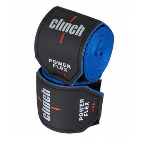 Бинт боксерский Clinch Power Flex Blue