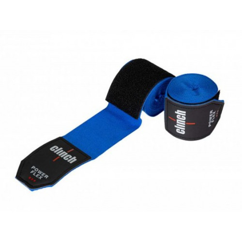 Бинт боксерский Clinch Power Flex Blue