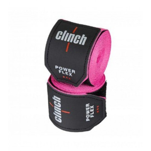 Бинт боксерский Clinch Power Flex Pink