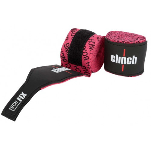 Бинт боксерский Clinch Tech Fix Pink