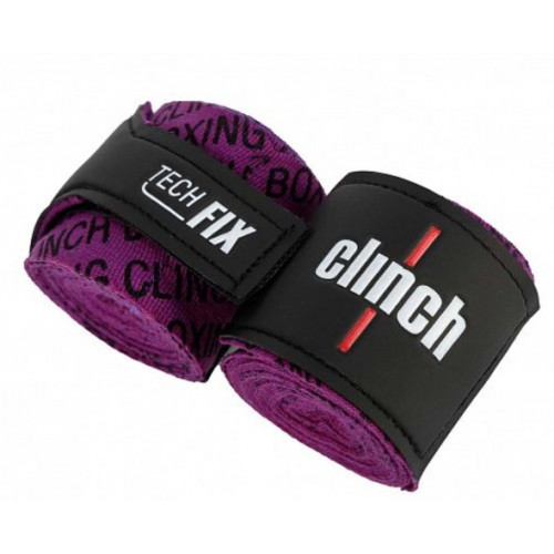 Бинт боксерский Clinch Tech Fix Violet