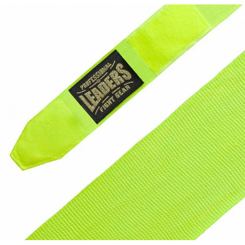 Бинт боксерский Leaders Semi elastic Green