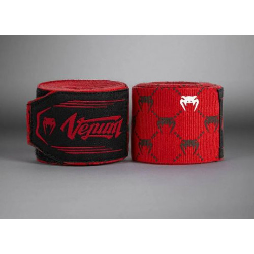 Бинт боксерский Venum Advanced Monogram Cherry Red