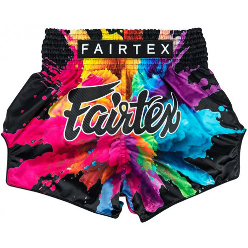 Шорты для тайского бокса Fairtex, Muay Thai, BS1940, Funky Soul (Black)