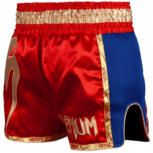Шорты для тайского бокса Venum Giant Red/Gold
