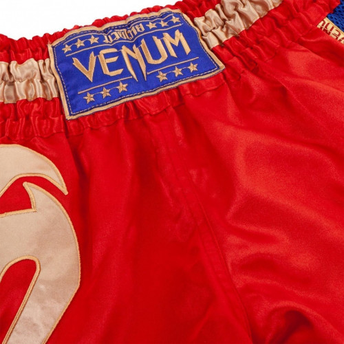 Шорты для тайского бокса Venum Giant Red/Gold