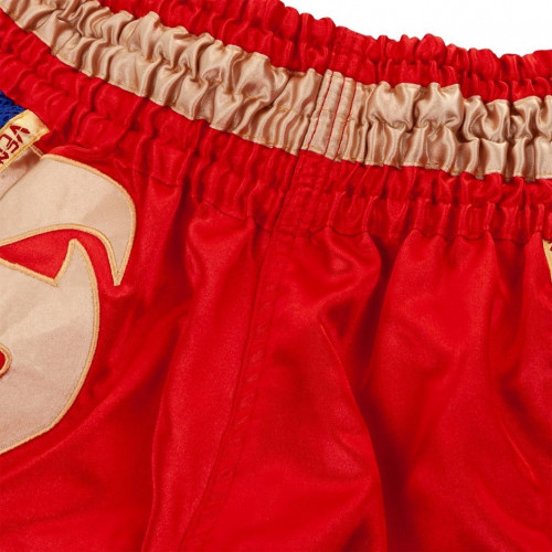 Шорты для тайского бокса Venum Giant Red/Gold