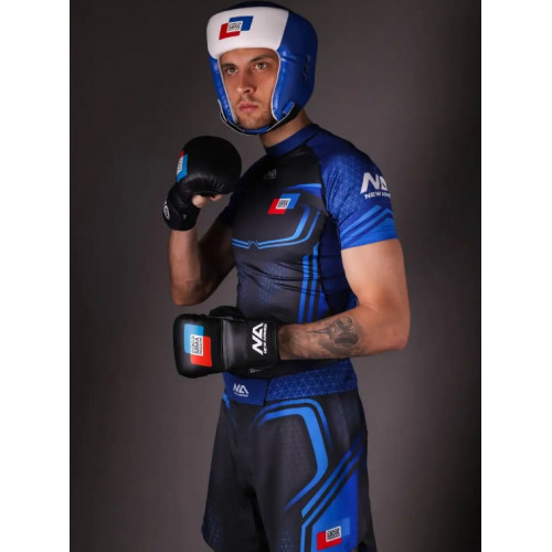 Рашгард New Armor MMA России N1 Синий