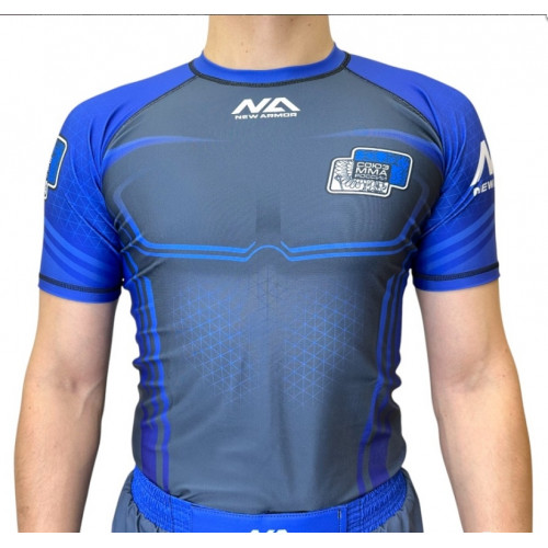 Рашгард New Armor Союз ММА Взрослый Синий