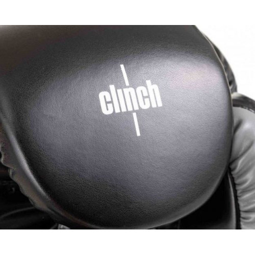 Боксерские перчатки Clinch Contender черно-серые