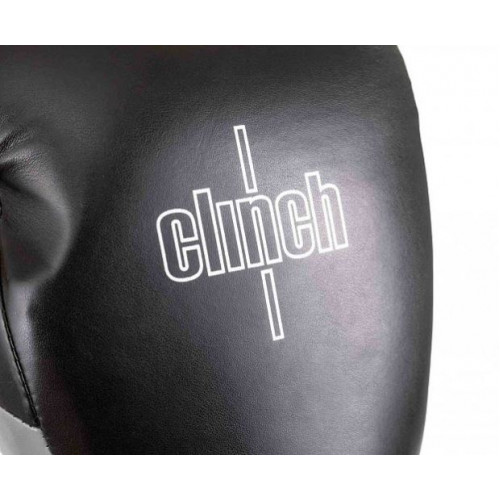 Боксерские перчатки Clinch Contender черно-серые