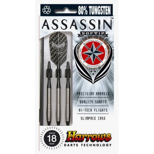 Дротики Harrows Assassin softip