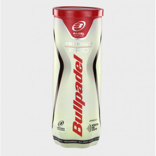 Мячи для падела Bullpadel Premium Pro, туба 3 шт