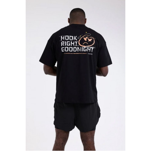 Футболка BOXRAW, Hook Right Goodnight, Black