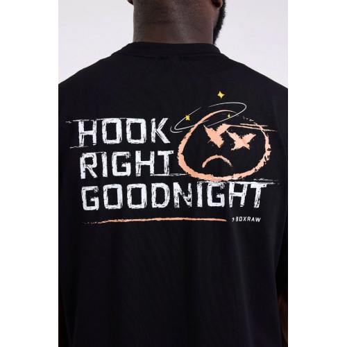 Футболка BOXRAW, Hook Right Goodnight, Black