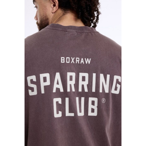 Футболка BOXRAW, Sparring Club, Brown