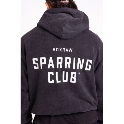 Худи BOXRAW, Sparring Club, Black
