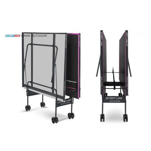 Теннисный стол Start Line Game Outdoor Black 6 мм
