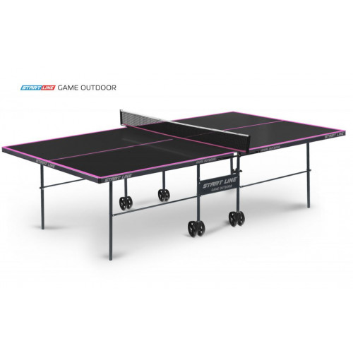 Теннисный стол Start Line Game Outdoor Black 6 мм
