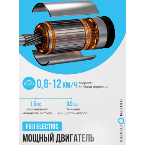 Беговая дорожка реабилитационная домашняя OXYGEN FITNESS REVIVE C