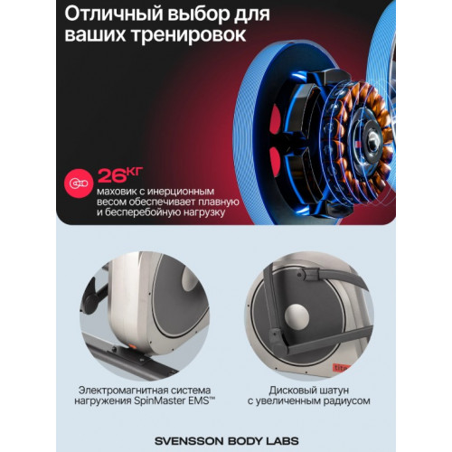 Эллиптический тренажер домашний SVENSSON BODY LABS TITAN