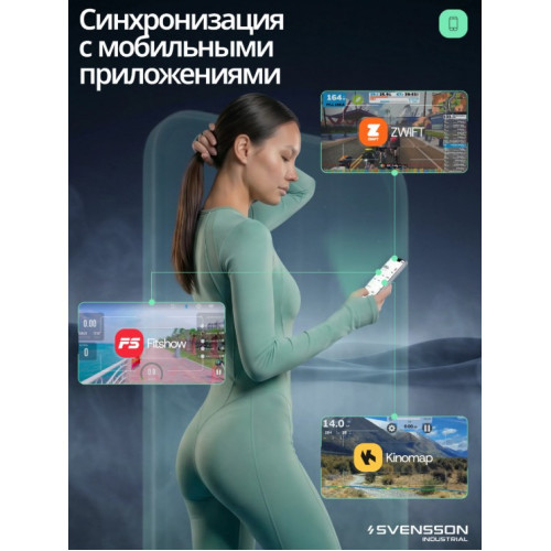 Эллиптический тренажер с автонаклоном SVENSSON INDUSTRIAL LUMION