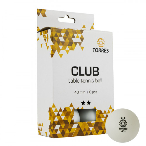 Мячи для настольного тенниса Torres Club