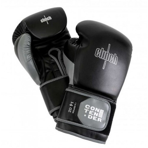 Боксерские перчатки Clinch Contender Black