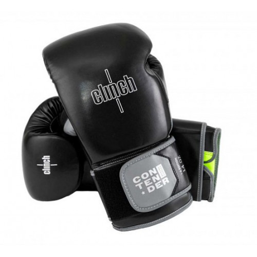 Боксерские перчатки Clinch Contender Black