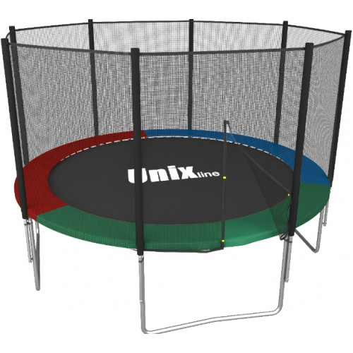 Батут Unix Line Simple 8 FT внешняя сетка