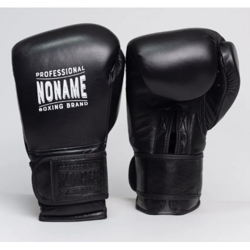 Боксерские перчатки No Name Leather Black