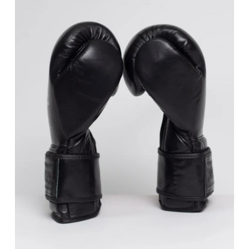 Боксерские перчатки No Name Leather Black