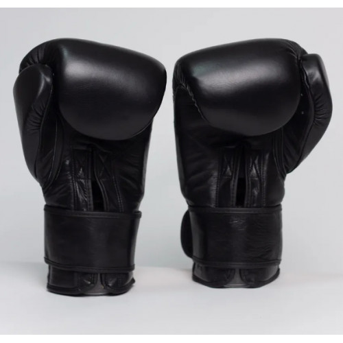 Боксерские перчатки No Name Leather Black