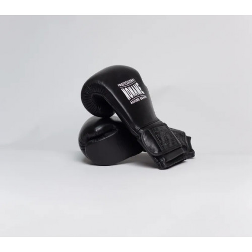 Боксерские перчатки No Name Leather Black