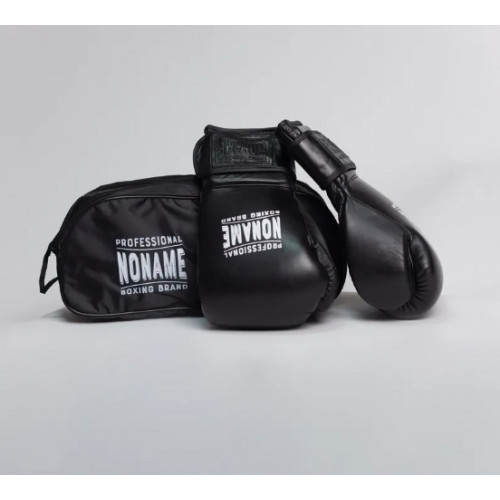Боксерские перчатки No Name Leather Black