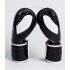 Боксерские перчатки No Name Leather Black White