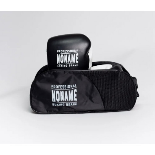 Боксерские перчатки No Name Leather Black White