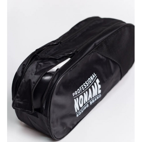 Боксерские перчатки No Name Leather Black White