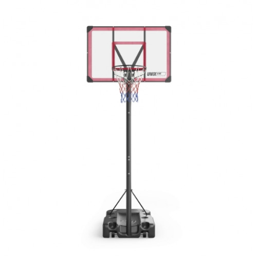 Баскетбольная стойка UNIX Line B-Stand-PC 48"x32" R45 H230-305 см
