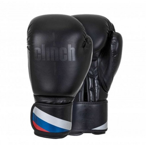 Боксерские перчатки Clinch Olimp Black
