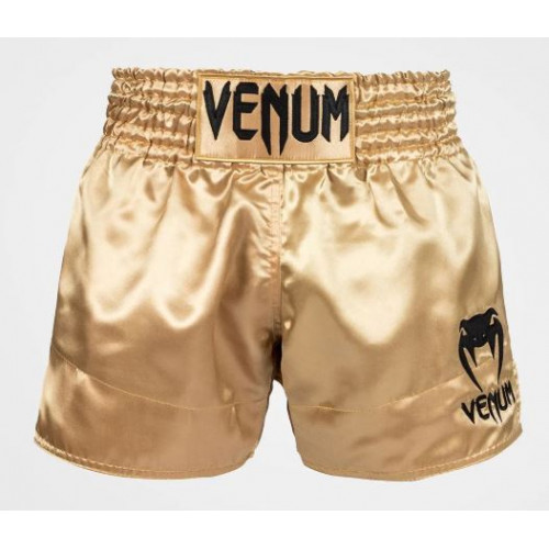 Шорты для тайского бокса Venum Classic Gold/Black